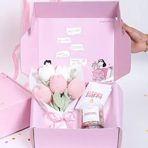 the birthday bouquet gift hamper